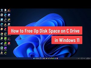 How to Free Up Disk Space on C Drive in Windows 11 (2025)