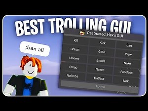 [ NEW ] Kick, Kill & FE Ban All Script! | Ban And Troll Every Player In The Server ! [ NOT REQUIRE ]