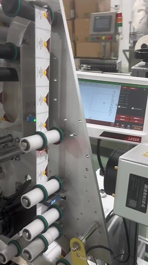 High-speed glass bottle labeling machine with laser date coding machine #labelingmachine #codingmachine | Henan Cyril Machinery Equipment Co.,LTD