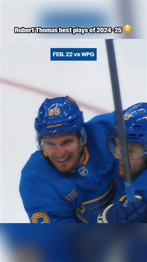 Robert Thomas had a lot of great plays this season, here's just a few of them 🫴 | St. Louis Blues