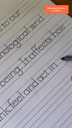 68K views · 1.2K reactions | Normal English handwriting practice | Sifatullah Writing Academy | Facebook