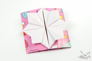 Origami Popup Envelope Box Tutorial - Paper Kawaii