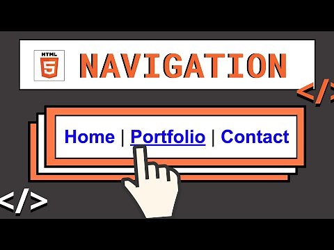 [HTML-Tutorial-12] nav Element | Navigation | Web Development for Beginners