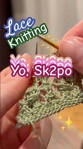 Knitting LACE✨ #knitting #laceknitting #knittingdesign #knittersoftheworld #knitstitches