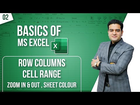What is Rows and Columns in MS Excel | Basics of Microsoft Excel for Beginners | #msexcelcourse