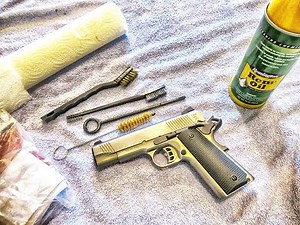 Cleaning a Tisas 1911 Pistol
