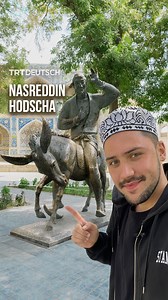 9.5K views · 201 reactions | Nasreddin Hodscha ist der bekannteste Protagonist in Witzen und Anekdoten im gesamten türkisch-islamisch beeinflussten Raum. Im usbekischen Buchara steht eine Statue des Satirikers, der vermutlich im 14. Jahrhundert im Osmanischen Reich lebte. | TRT Deutsch | Facebook