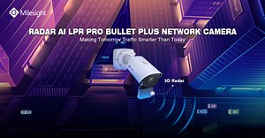 Radar AI LPR Pro Bullet Plus Network Camera | Milesight