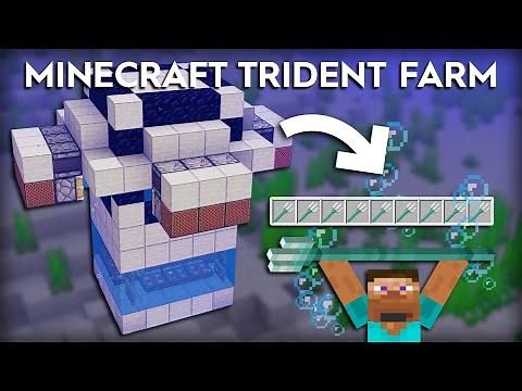 Minecraft Easy Drowned/Trident Farm
