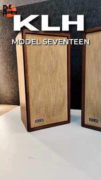 KLH VINTAGE SPEAKERS MADE IN 1963! #vintagespeakers #stereo #klh