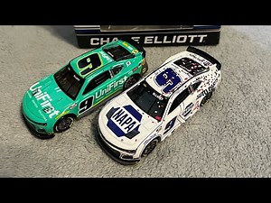 NASCAR DIECAST UNBOXING! 2025 Chase Elliott Cookout Clash Raced Version! NASCAR Diecast Review!