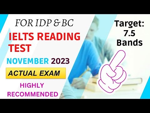 ielts reading practice test with answers general training | november 2023