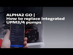 ALPHA2 GO | How to replace integrated UPM3/4 pumps