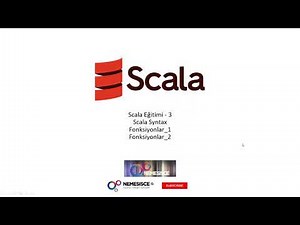 Yeni Başlayanlar İçin Scala Programlama #3.1 | Scala Syntax ve Scala'da Fonksiyon Tanımlama