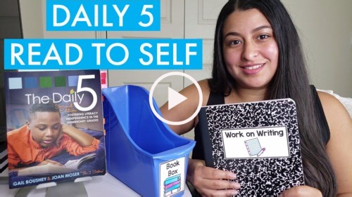 Daily 5 Read to Self VIDEO FREE