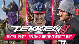 46K views · 701 reactions | New content is coming your way!  ❄️ Winter update: new photo mode and customization features, a special 30th Anniversary Fight Pass & more!  Spring: Season 2, major system and balance updates, new moves for all characters and the biggest and best #TEKKEN World Tour yet 卵亂 | TEKKEN | Facebook
