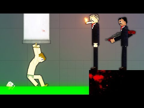 MAFIA Experiments on Ragdolls - People Playground Gameplay