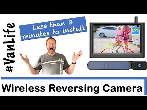 The easiest Reversing Camera to install ever? Autovox Solar 1 Plus
