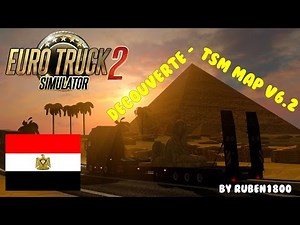 Euro Truck Simulator 2 | Découverte - TSM map v6.2 + infos [FR]