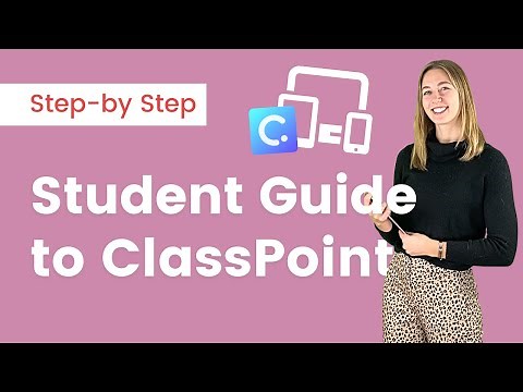 How to Use ClassPoint as a Student [ A Complete ClassPoint Student Guide ]