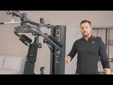 Station multi-postes pour entraînements physiques à domicile - Musculation en home-gym