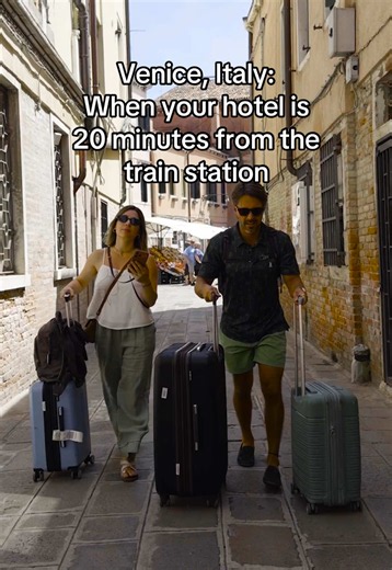 Classic Italy: Navigating Venice Streets from Train Station