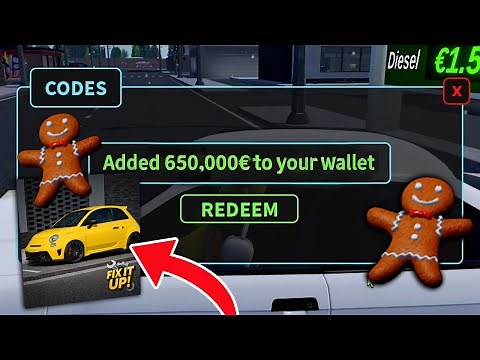 *FREE CASH* ALL WORKING UPDATE 1.7.0 CODES For FIX IT UP! Roblox Fix It Up Codes! Roblox