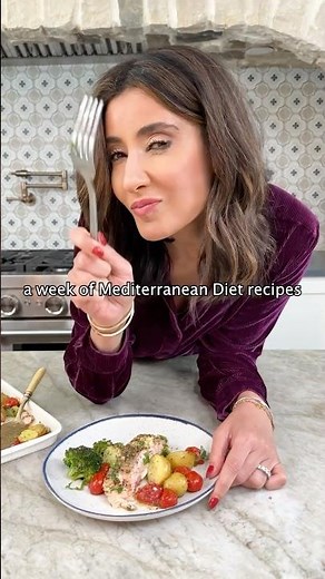 A week of Mediterranean Diet Recipes (Healthy Meal Plan!) #shorts #mediterraneandiet