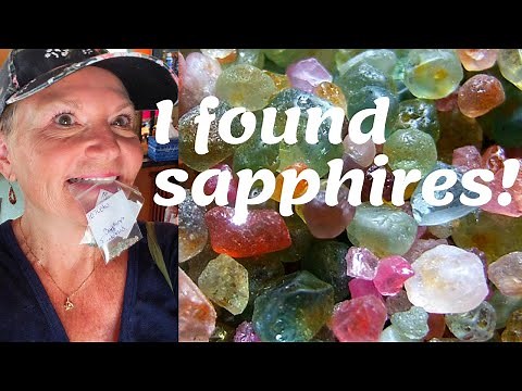 FINDING SAPPHIRES AT GEM MOUNTAIN!