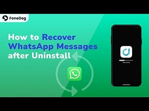 How to Recover WhatsApp Messages after Uninstall? [without Backup]