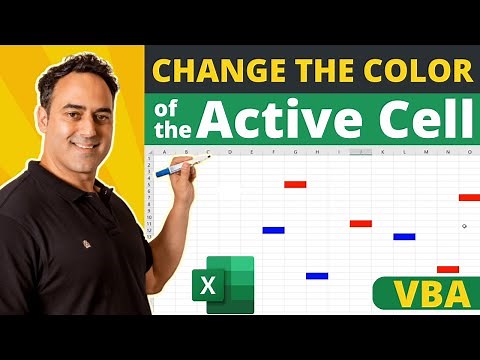 Change the Color of the Active Cell in Microsoft Excel