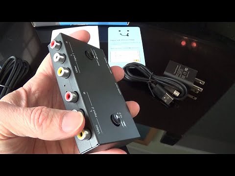 AV to HDMI Converter, with Switcher