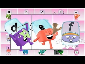👋 Sprunki Alphablocks D, E and F ⋆˚⚪| Compilation Incredibox #Sprunki #Alphablocks #Animation