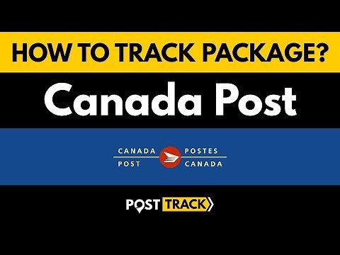 How to track package Canada Post?