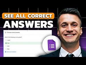 How To See All Correct Answers In Google Forms