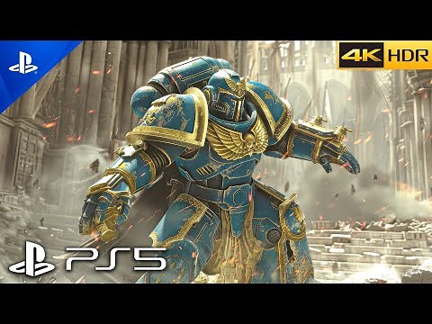 (PS5) Warhammer 40K 20 Minutes of Gameplay Demo | ULTRA Realistic Graphics[4K60FPSHDR]Space Marine 2