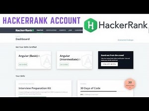 create account on HackerRank /💻😱How to create HackerRank Account / profile / login / sign up /