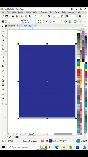 How to add New Color palette in Corel Draw