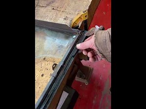 Ford model AA windshield disassembly for new glass, weather stripping and repairs finally!