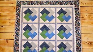 Quick Card Trick Quilt Tutorial