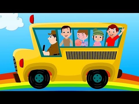 The wheels on the bus | nursery rhymes | kids songs | baby rhymes