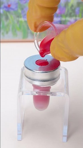 Restoring an Old Lipstick💄 Oddly Satisfying Beauty Repair ASMR #asmr #shorts #makeuprestoration #diy