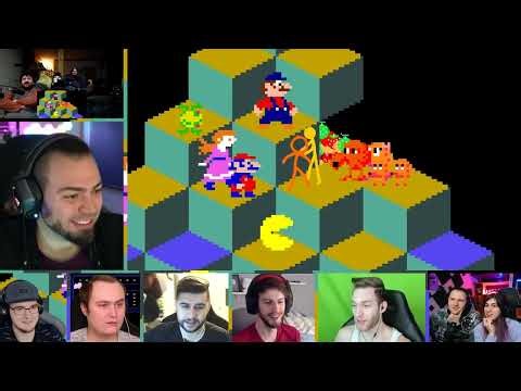 Animation vs. Arcade Games (official) [REACTION MASH-UP]#2043