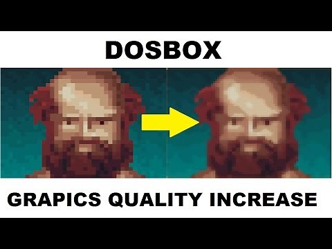 How to increase DOSBox graphics quality (even GOG.com games!)