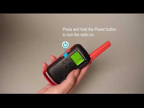 TALKABOUT Two-way Radios – How to start