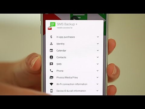 How to back up Android SMS messages to Gmail