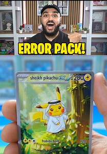 Rare Pokémon Error Pack Reveal: Unbelievable Pulls