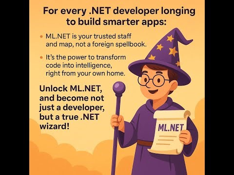 Introduction to ML.NET (be a sam)