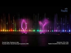 The Magic of Water & Light: Navsari’s Multimedia Fountain Unveiled