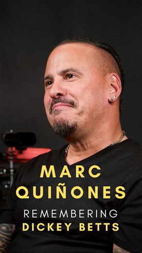Marc Quiñones Remembering Dickey Betts | Pearl Drums